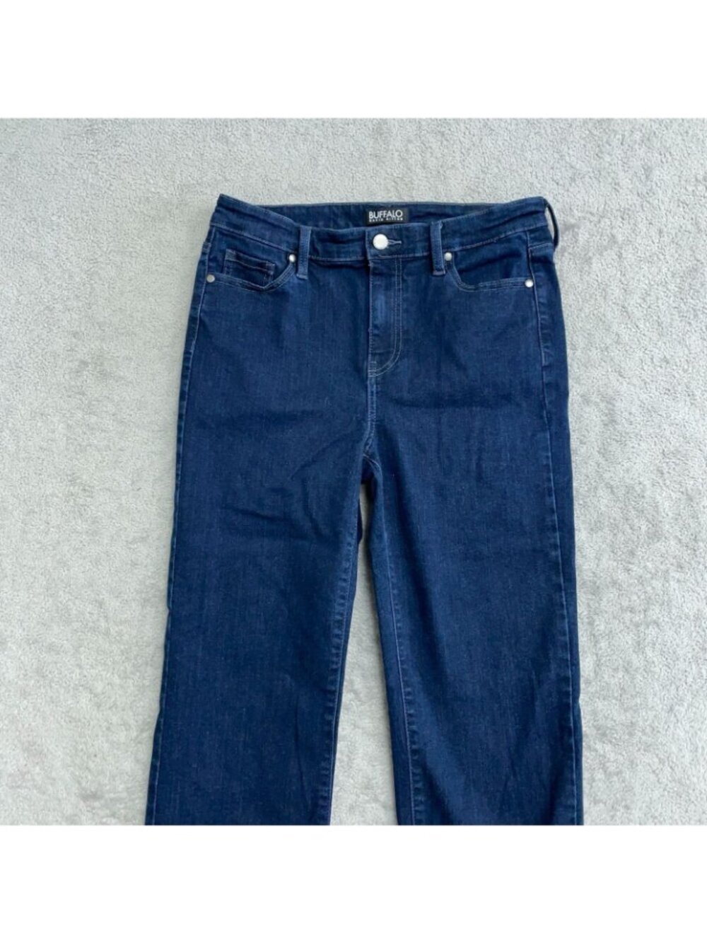 Buffalo David Bitton Women's 6/28 Alyssa High-Rise Straight Leg Stretch B0686 - Picture 12 of 14